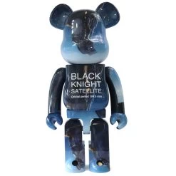 1000% Bearbrick Black Knight Satellite