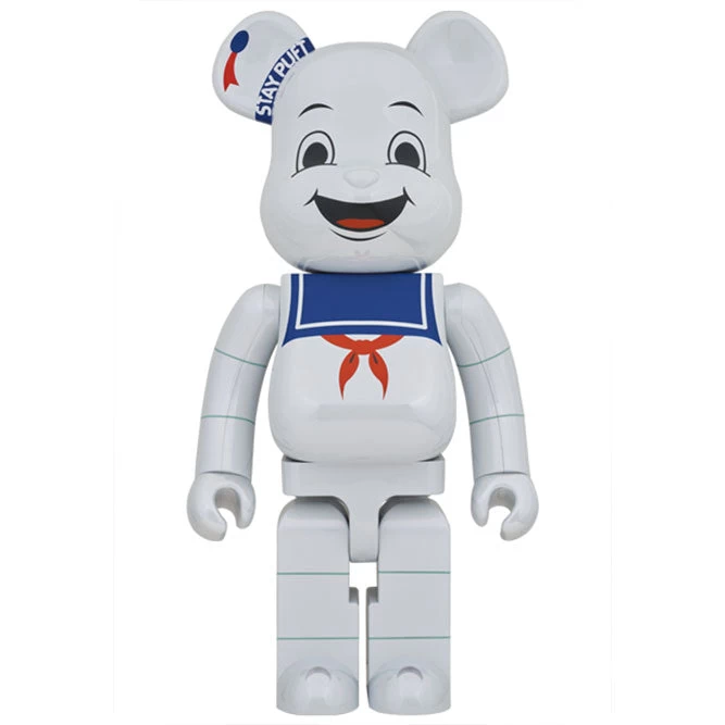 1000% Bearbrick Stay Puft Marshmallow Man White Chrome (SOS Fantômes) 3 1000% Bearbrick Stay Puft Marshmallow Man White Chrome (SOS Fantômes)