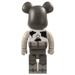 1000% Bearbrick Toy Story Woody (B & W Ver.) -Jouets Séries Magasin 1000 woody b w 3