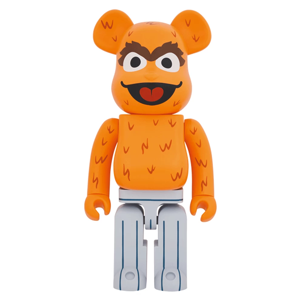 1000% Bearbrick Oscar The Grouch (The Original Orange Fur Ver.) 3 1000% Bearbrick Oscar The Grouch (The Original Orange Fur Ver.)