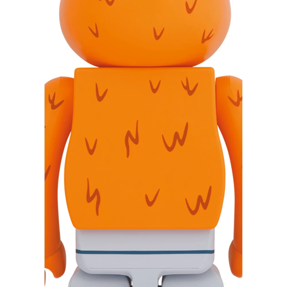 1000% Bearbrick Oscar The Grouch (The Original Orange Fur Ver.) 4 1000% Bearbrick Oscar The Grouch (The Original Orange Fur Ver.) – Image 2