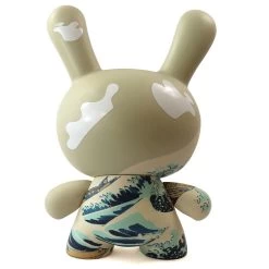 The Met 20" Showpiece Dunny - Hokusai Great Wave -Jouets Séries Magasin 20 dunny met wave 3