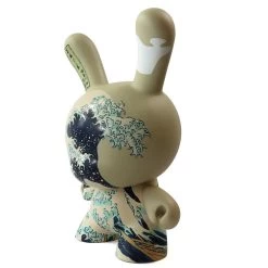 The Met 20" Showpiece Dunny - Hokusai Great Wave -Jouets Séries Magasin 20 dunny met wave 4