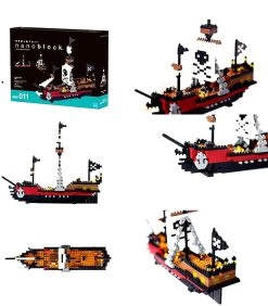 Nanoblock - Pirate Ship - NBM 011 -Jouets Séries Magasin 20752