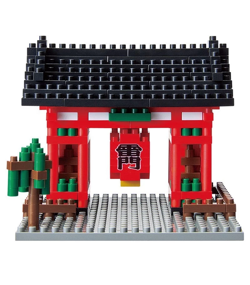 Nanoblock - Kaminarimon - NBH 007 4 Nanoblock - Kaminarimon - NBH 007 – Image 2