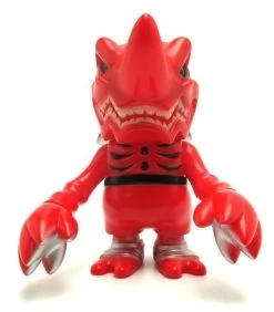 SKULL B SHARKMAN COSTUME IN RED
