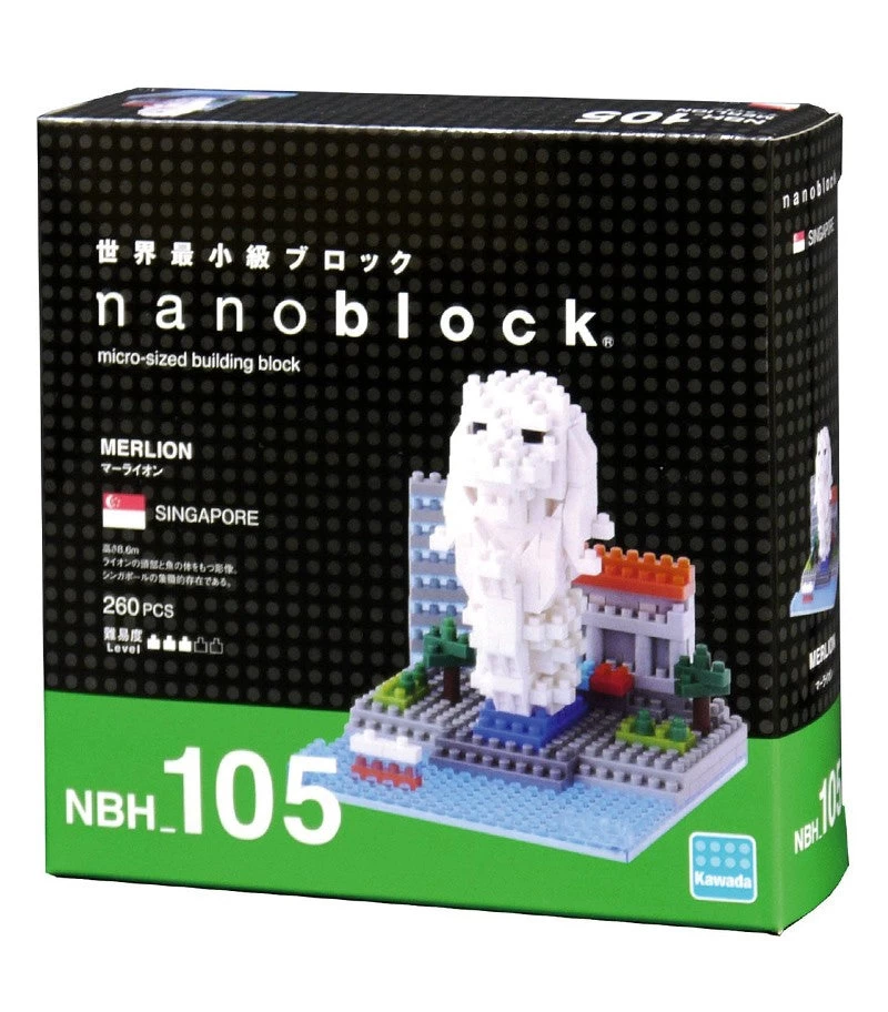 Nanoblock - Merlion - NBH 105 5 Nanoblock - Merlion - NBH 105 – Image 3