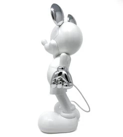 Mickey Welcome - Blanc Laqué Et Chromé Argent -Jouets Séries Magasin 32201