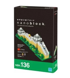 Nanoblock - La Grande Muraille De Chine - NBH 136 -Jouets Séries Magasin 32258