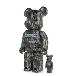 400% + 100% Bearbrick The Doors - Strange Days -Jouets Séries Magasin 360 bearbrick doors 4