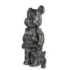 400% + 100% Bearbrick The Doors - Strange Days -Jouets Séries Magasin 360 bearbrick doors 6