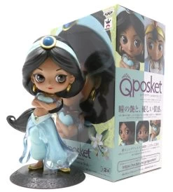 BANPRESTO Q Posket Jasmine Pastel Color - Aladdin -Jouets Séries Magasin 36105