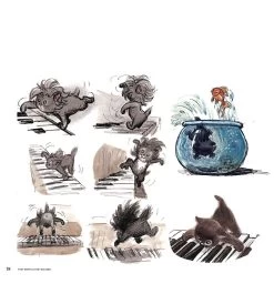 Chronicle Books The Hidden Art Of Disney's Early Renaissance - The 1970s And The 1980s -Jouets Séries Magasin 37049