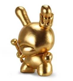 20" Gold King Plush Dunny - Tristan Eaton -Jouets Séries Magasin 39352