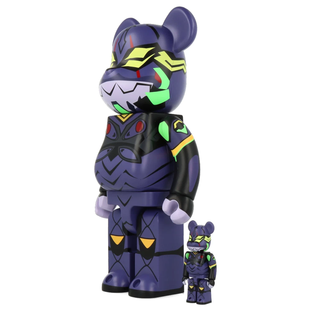 400% + 100% Bearbrick EVA 13 New Paint Version (Evangelion) 4 400% + 100% Bearbrick EVA 13 New Paint Version (Evangelion) – Image 2