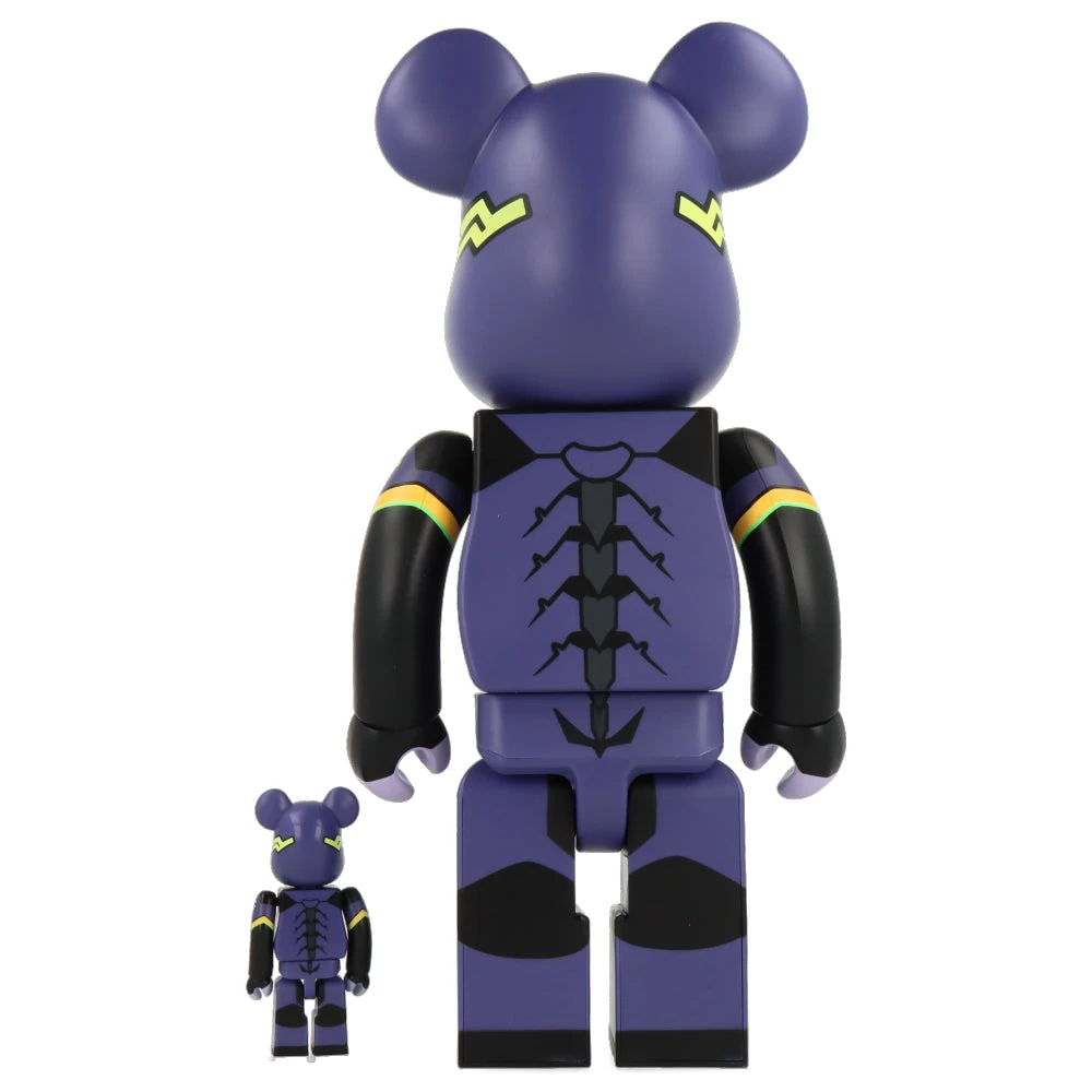 400% + 100% Bearbrick EVA 13 New Paint Version (Evangelion) 7 400% + 100% Bearbrick EVA 13 New Paint Version (Evangelion) – Image 5