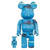 400% +100% Bearbrick Jean-Michel Basquiat 9 1 400% +100% Bearbrick Jean-Michel Basquiat 9 -Jouets Séries Magasin 400 Basquiat 9th 1