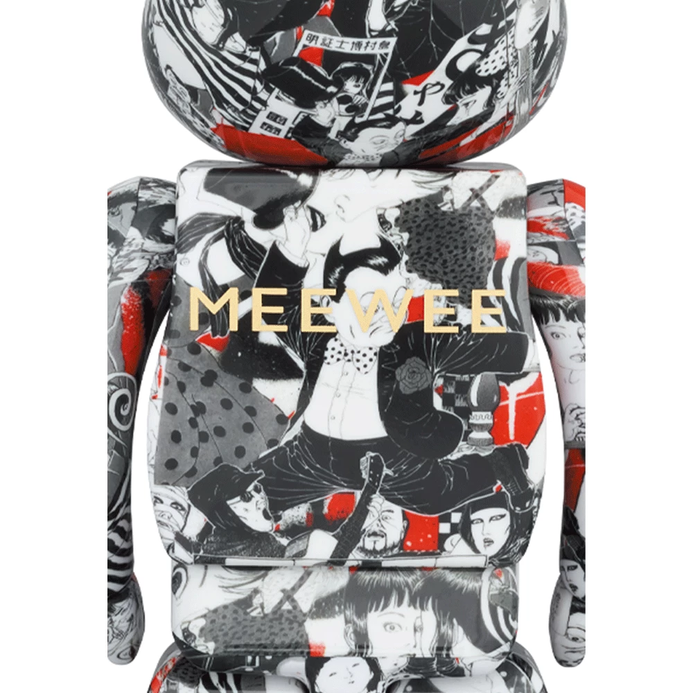 400% + 100% Bearbrick Meewee X Suehiro Maruo Shoyo Tsubaki 4 400% + 100% Bearbrick Meewee X Suehiro Maruo Shoyo Tsubaki – Image 2