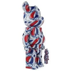 400% + 100% Bearbrick Grateful Dead - Steal Your Face -Jouets Séries Magasin 400gratefuldeadstealyourface9
