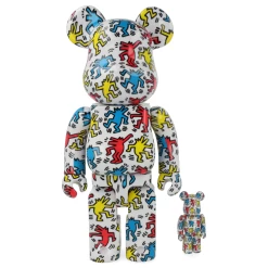 400% + 100% Bearbrick Keith Haring V9