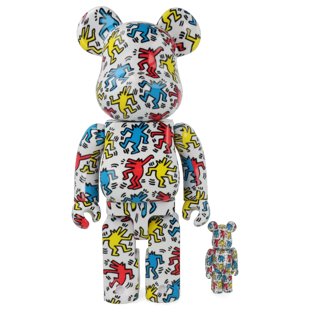 400% + 100% Bearbrick Keith Haring V9 3 400% + 100% Bearbrick Keith Haring V9