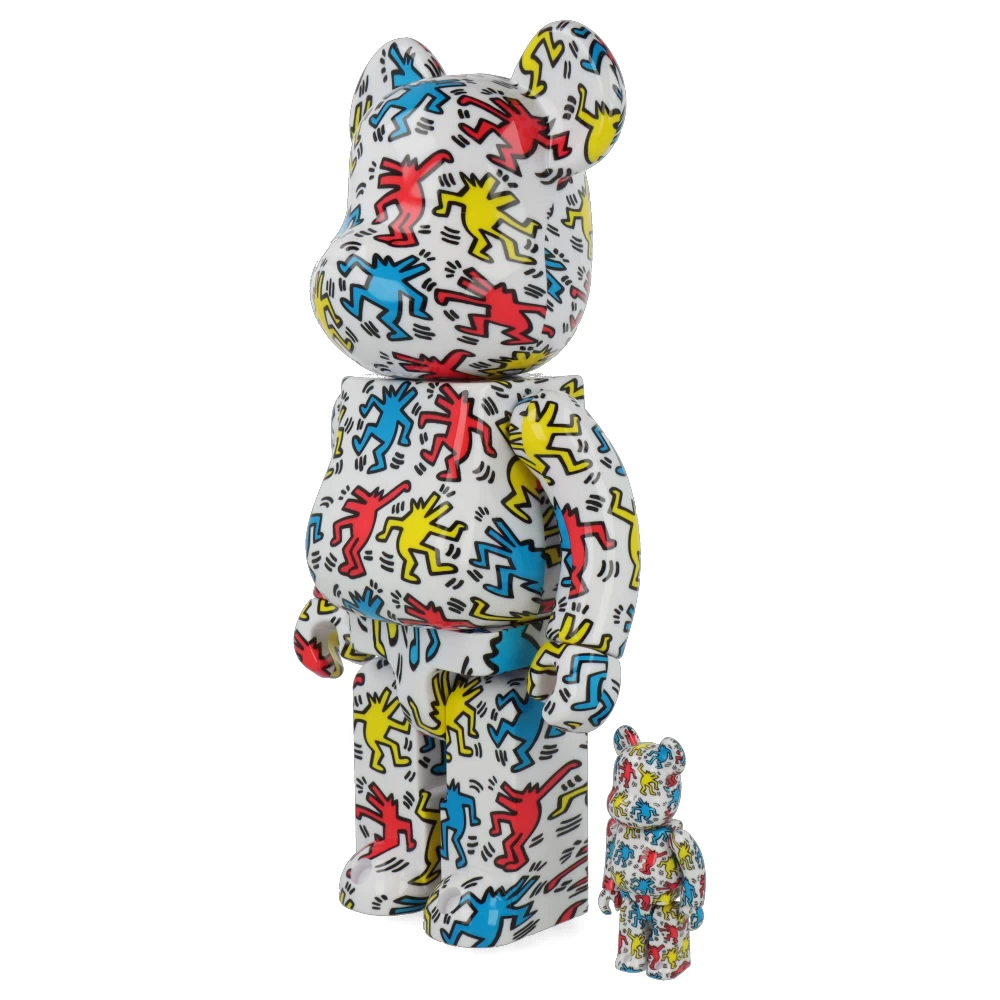400% + 100% Bearbrick Keith Haring V9 4 400% + 100% Bearbrick Keith Haring V9 – Image 2