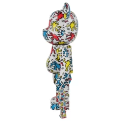 400% + 100% Bearbrick Keith Haring V9 13 400% + 100% Bearbrick Keith Haring V9 -Jouets Séries Magasin 400keithharring21