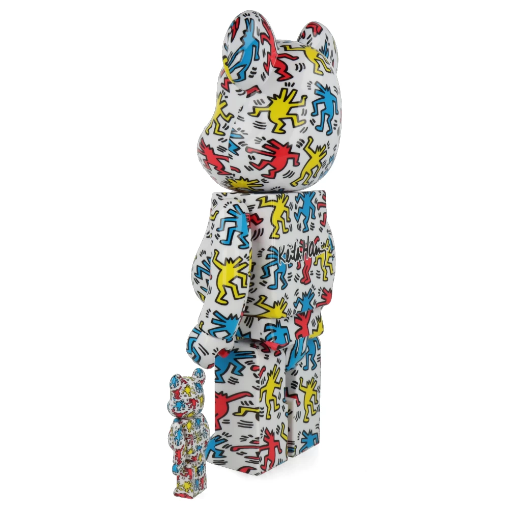 400% + 100% Bearbrick Keith Haring V9 6 400% + 100% Bearbrick Keith Haring V9 – Image 4