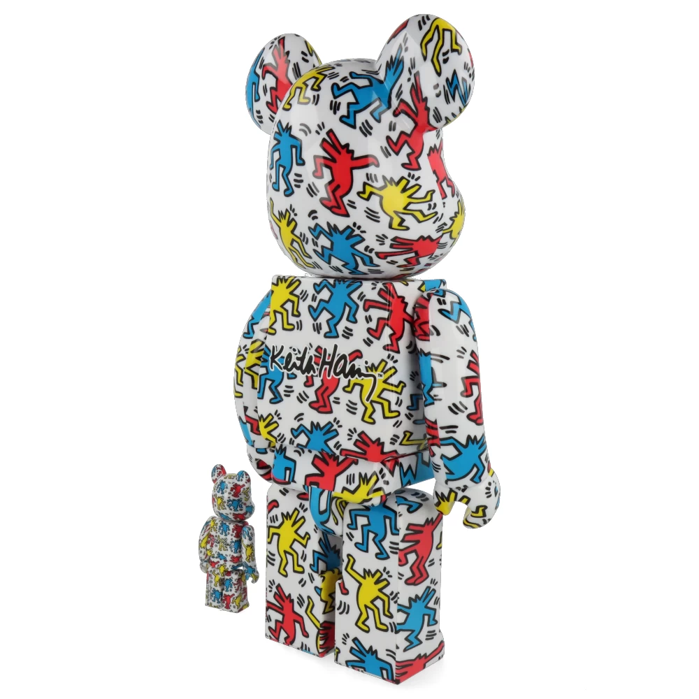 400% + 100% Bearbrick Keith Haring V9 8 400% + 100% Bearbrick Keith Haring V9 – Image 6