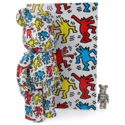 400% + 100% Bearbrick Keith Haring V9 19 400% + 100% Bearbrick Keith Haring V9 -Jouets Séries Magasin 400keithharring27