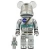 400% + 100% Bearbrick Project Mercury Astronaut -Jouets Séries Magasin 400mercury21