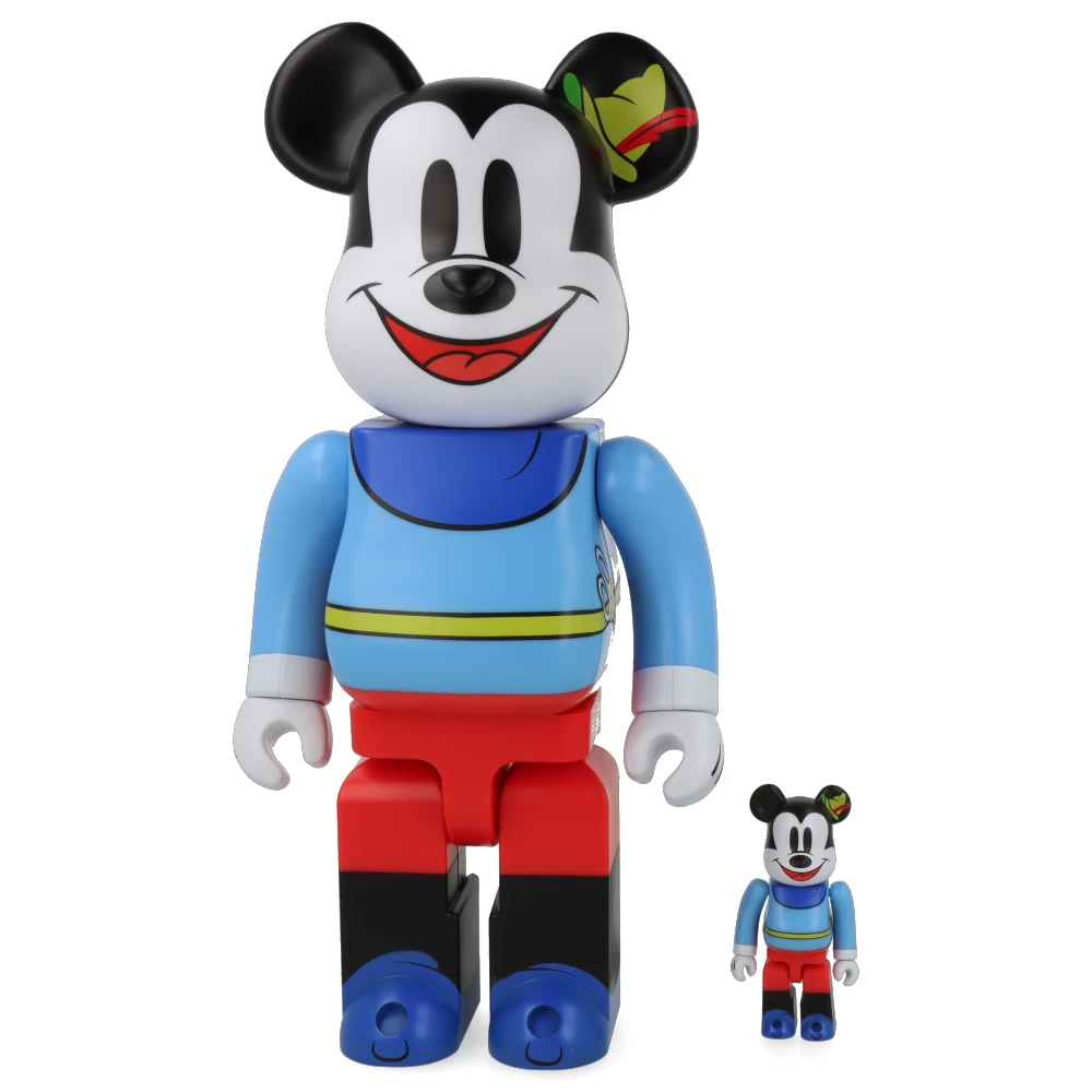 400% + 100% Bearbrick Mickey Mouse Brave Little Tailor 3 400% + 100% Bearbrick Mickey Mouse Brave Little Tailor