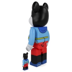 400% + 100% Bearbrick Mickey Mouse Brave Little Tailor 14 400% + 100% Bearbrick Mickey Mouse Brave Little Tailor -Jouets Séries Magasin 400mickeyliltailor22