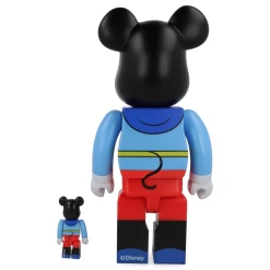 400% + 100% Bearbrick Mickey Mouse Brave Little Tailor 15 400% + 100% Bearbrick Mickey Mouse Brave Little Tailor -Jouets Séries Magasin 400mickeyliltailor23