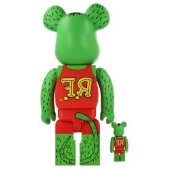400% + 100% Bearbrick Rat Fink -Jouets Séries Magasin 400ratfink11