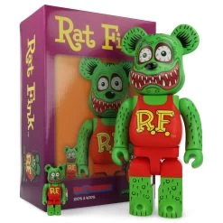 400% + 100% Bearbrick Rat Fink -Jouets Séries Magasin 400ratfink14