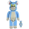 400% + 100% Bearbrick Tom Classic Color (Tom & Jerry) -Jouets Séries Magasin 400tomog19