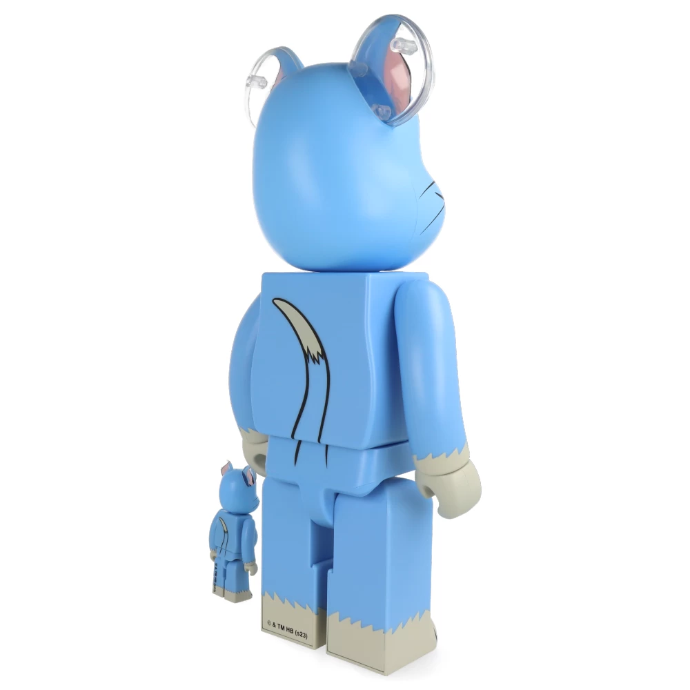 400% + 100% Bearbrick Tom Classic Color (Tom & Jerry) 8 400% + 100% Bearbrick Tom Classic Color (Tom & Jerry) – Image 6