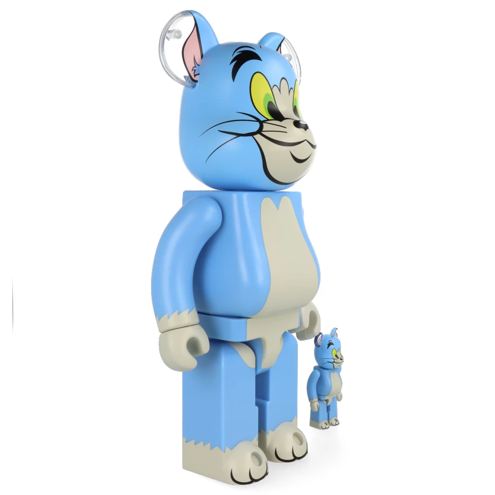 400% + 100% Bearbrick Tom Classic Color (Tom & Jerry) 10 400% + 100% Bearbrick Tom Classic Color (Tom & Jerry) – Image 8