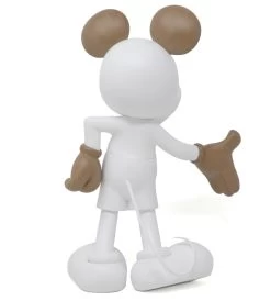 Mickey Welcome Blanc Mat & Effet Bois -Jouets Séries Magasin 41619