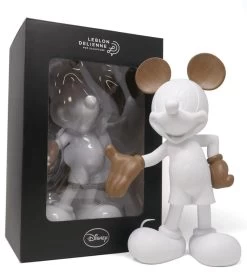 Mickey Welcome Blanc Mat & Effet Bois -Jouets Séries Magasin 41621