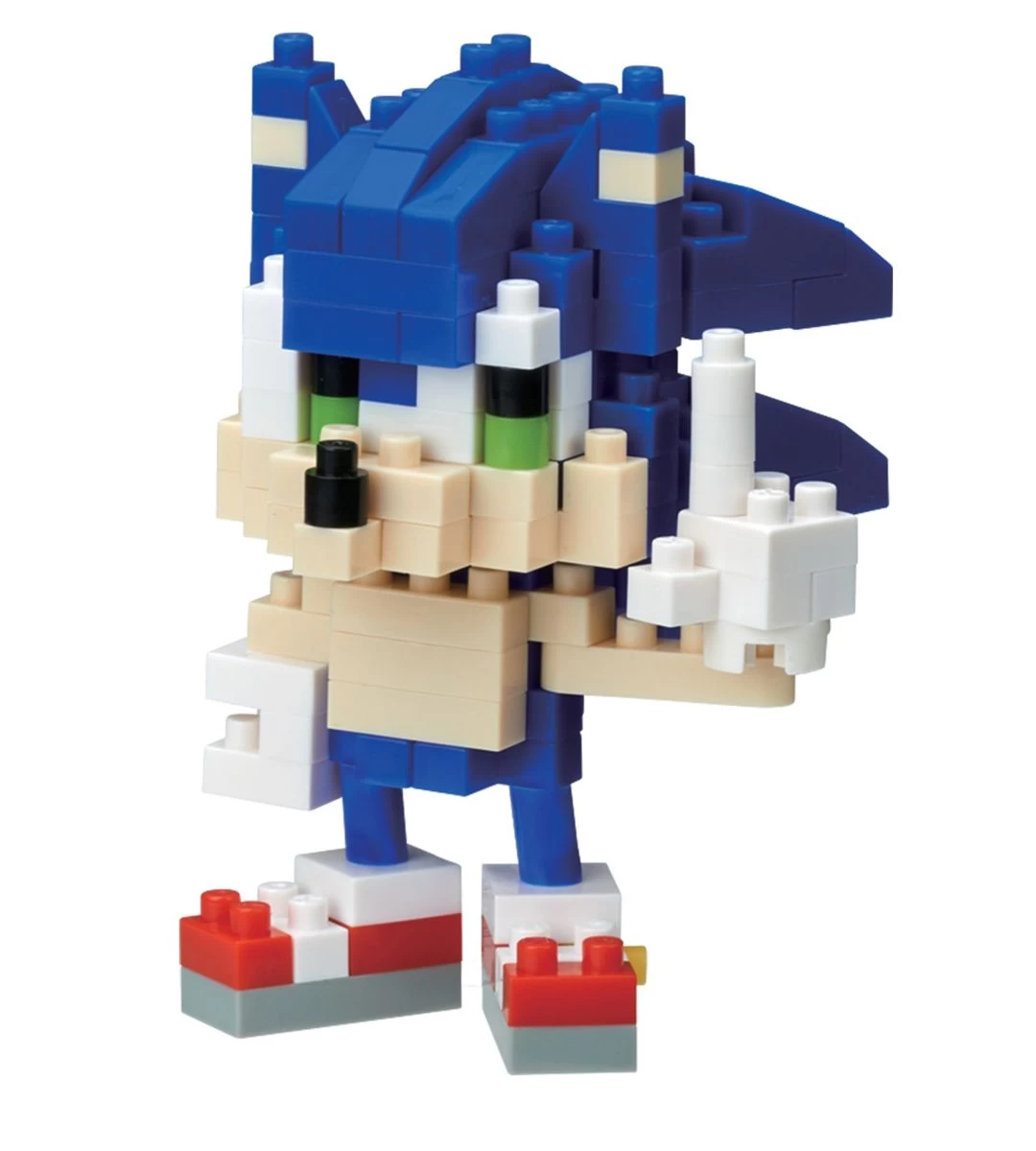 Nanoblock X Sonic - Sonic - NBCC 081 3 Nanoblock X Sonic - Sonic - NBCC 081