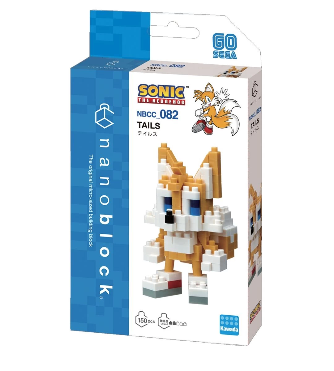 Nanoblock X Sonic - Tails - NBCC 082 4 Nanoblock X Sonic - Tails - NBCC 082 – Image 2