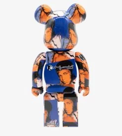 1000% Bearbrick Andy Warhol Mohamed Ali -Jouets Séries Magasin 44789
