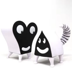 Pupshaw & Pushpaw - Black & White Edition