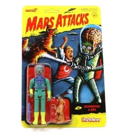 SUPER7 Destroying A Dog - Mars Attacks - ReAction Figure