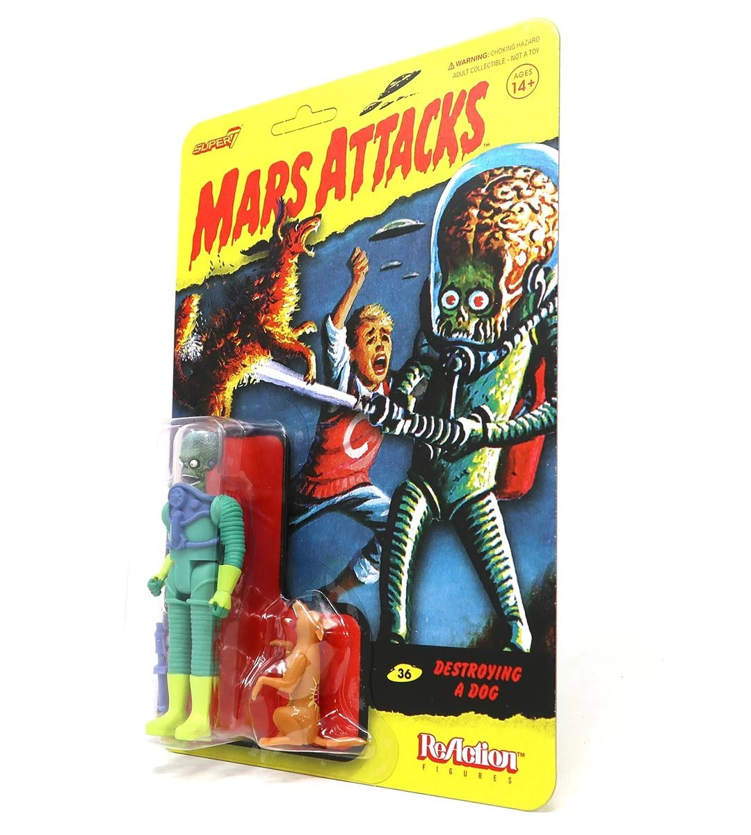 SUPER7 Destroying A Dog - Mars Attacks - ReAction Figure 6 SUPER7 Destroying A Dog - Mars Attacks - ReAction Figure – Image 4