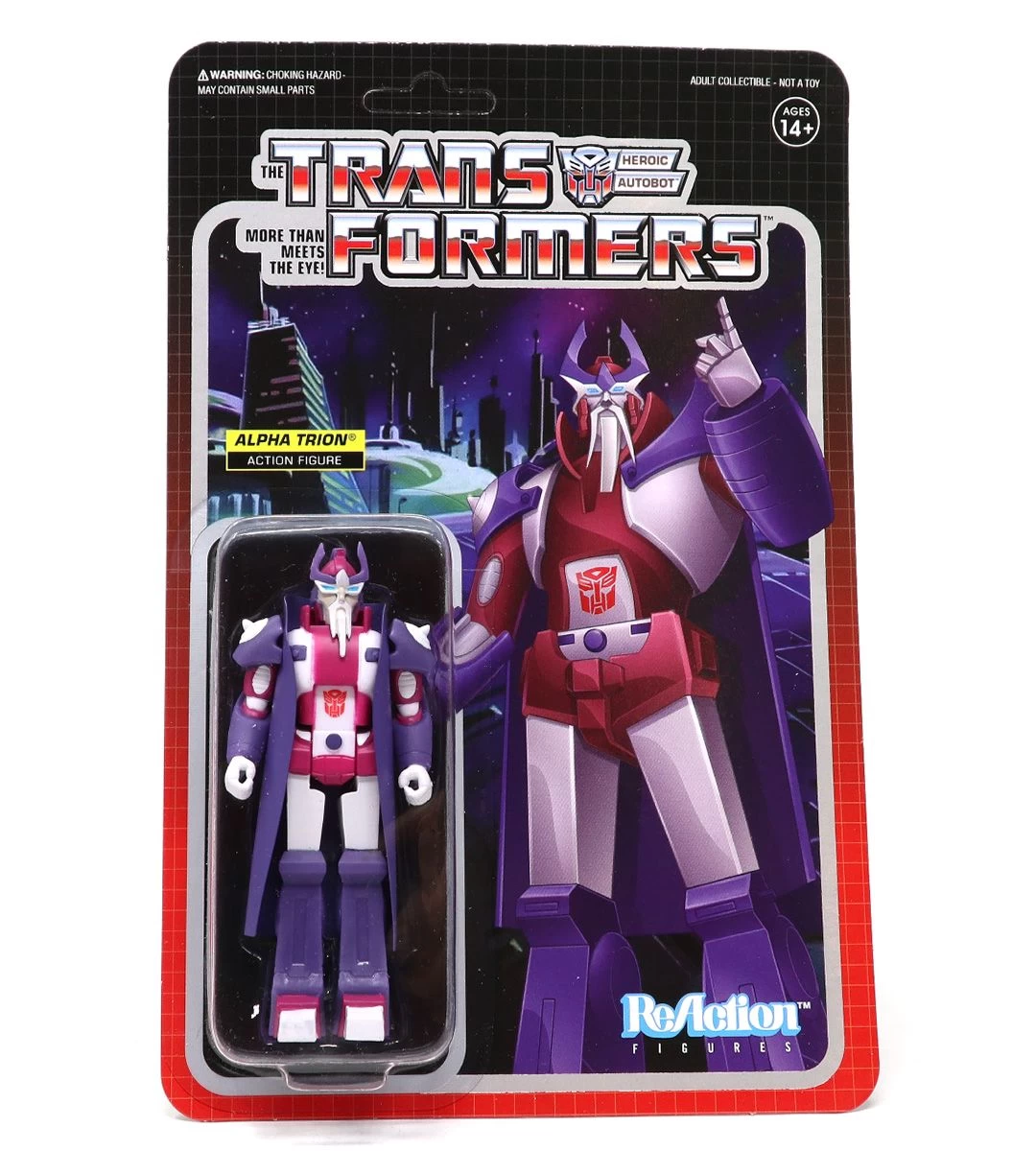SUPER7 Alpha Trion - Transformers Wave 2 - ReAction Figure 3 SUPER7 Alpha Trion - Transformers Wave 2 - ReAction Figure