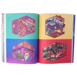 New Retro Illustrations -Jouets Séries Magasin 50229