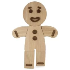 Gingerbread Man Natural Oak - Large